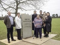 Family joins Usk farmers for tribute to show president