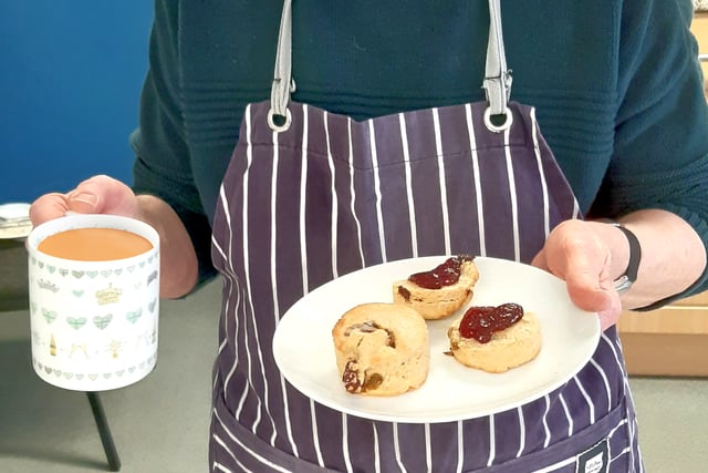Mary thanks local heart charity with fundraising coffee morning