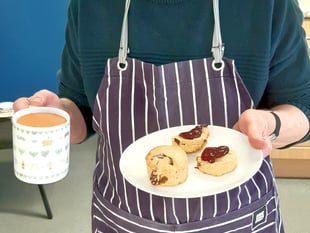 Mary thanks local heart charity with fundraising coffee morning