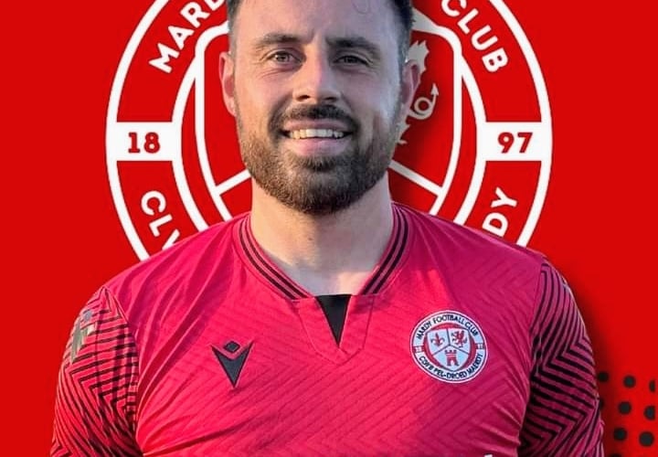 Ross Melrose scored for Mardy