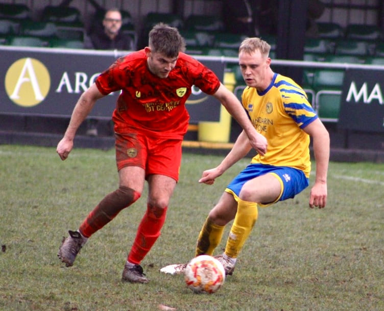 Wasps went down 3-1 at Monmouth Town. Photo: JAMES TOWNLEY