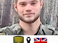 Ukraine volunteer 'died a hero'