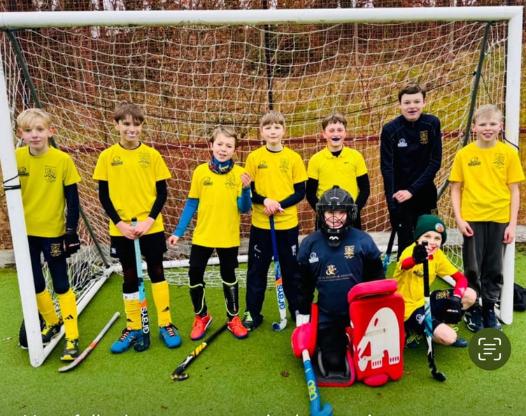 Abergavenny Hockey Club boys' U12s beat Whitchurch 2-1