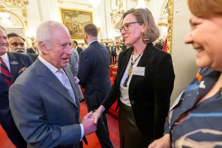 Catherine Fookes MP with King Charles III