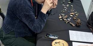 Amateur archaeololgists take their best finds to be valued