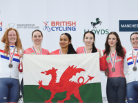 Cyclists turn on pedal power to take British medals