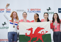 Cyclists turn on pedal power to take British medals