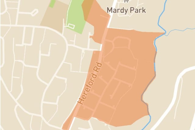 Homes hit by power cut in Abergavenny