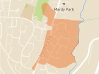 Homes hit by power cut in Abergavenny