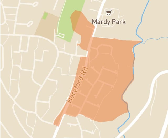 Homes hit by power cut in Abergavenny