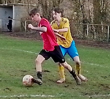 Jack Williams levelled for Mardy