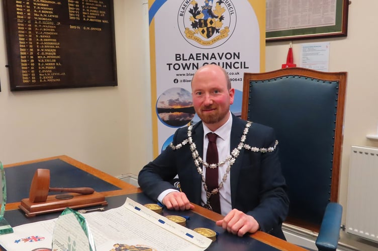 Blaenavon's First Citizen - Mayor Nathan Matthews