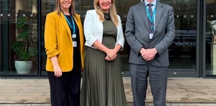 Jones visits Haberdashers amid "Tax Triple Whammy"