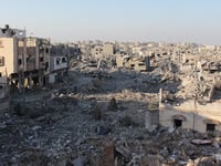Powys questioned over potential Gaza investments