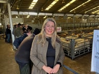 MS visiting livestock market says farmers are "angry"