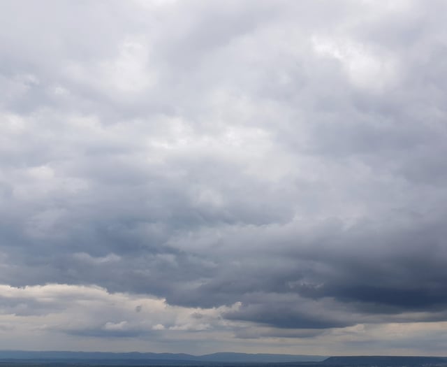 Cloudy and overcast today with sunnier conditions tomorrow