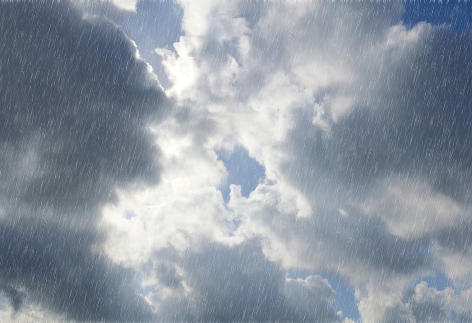 Patchy rain likely today with partly cloudy skies expected tomorrow