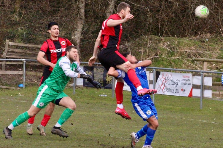 Chris Ham opens the scoring on his way to a hat-trick and 100 goals