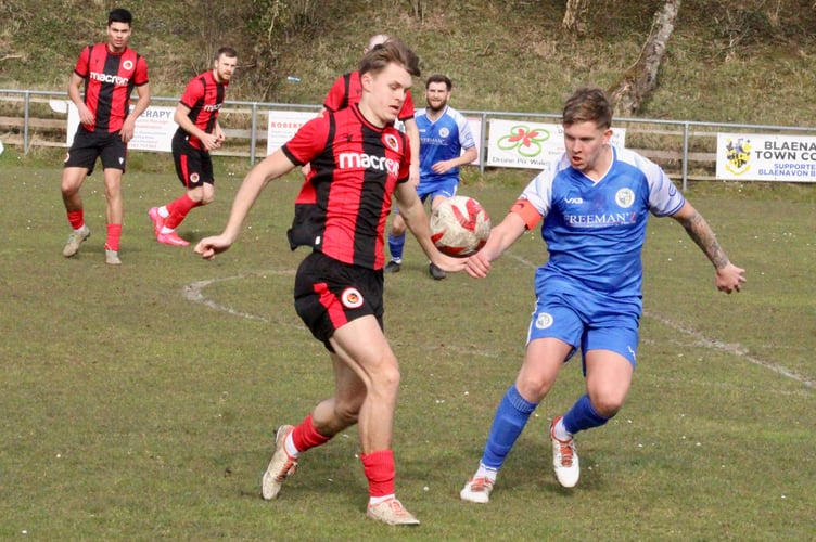 High-flying Goytre won 3-0 at Wales' highest ground