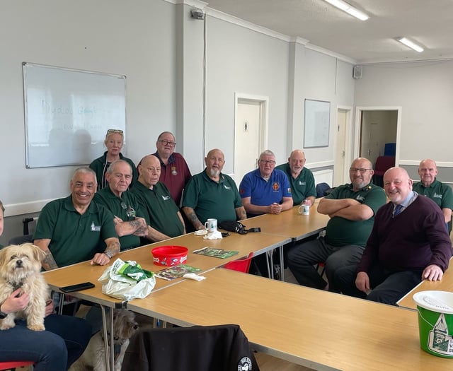 MS meets veterans in Abergavenny
