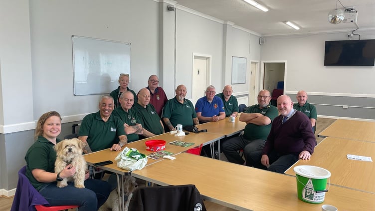 Peter Fox MS with Monmouthshire Veterans Support Hub