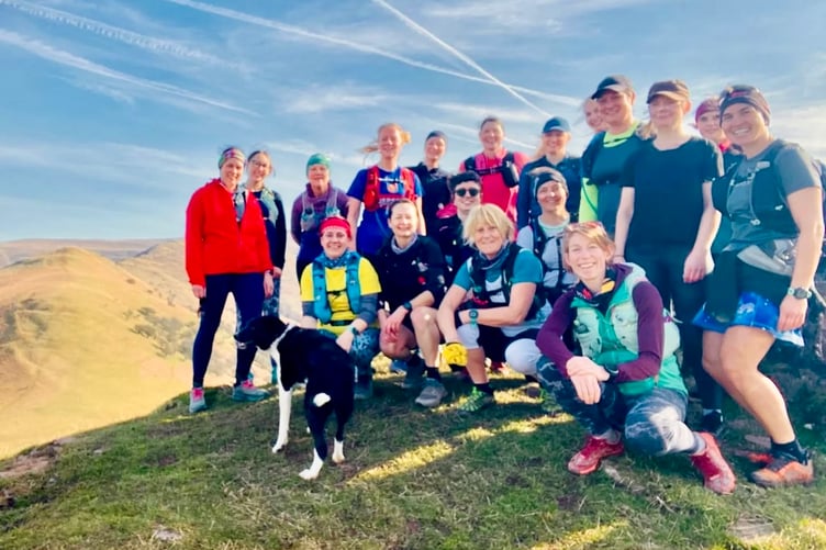Female fell runners took to the hills to celebrate International Women's Day