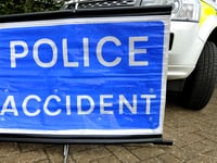 A449 collision: man in hospital