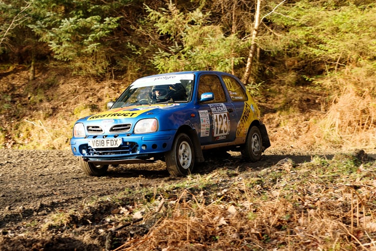Dylan Fowler-Bishop and Dan Evans on their way to class victory by two seconds