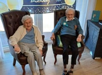 Mel Hughes marks 100 years in Abergavenny