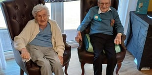 Mel Hughes marks 100 years in Abergavenny