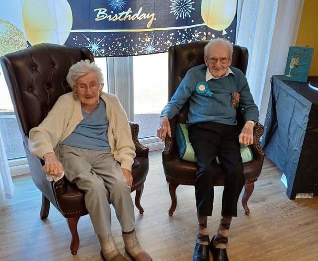 Mel Hughes marks 100 years in Abergavenny