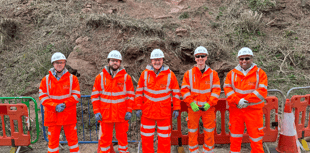 A40 repair starts post-rock fall