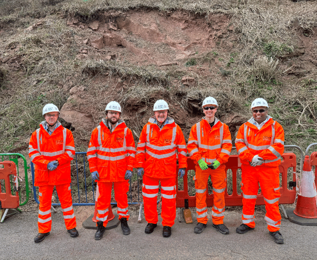 A40 repair starts post-rock fall