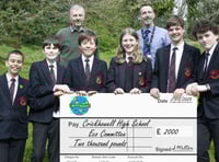 Greenhouse project at Crickhowell High School gets £2,000 boost