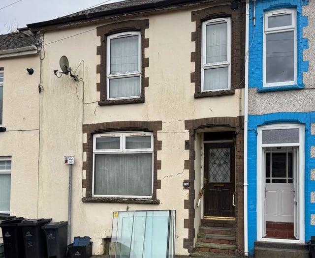 Ebbw Vale house: £25k auction opportunity