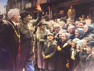 

When Abergavenny was at war! 