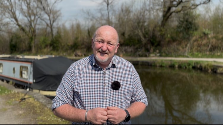 Peter Fox on Mon Brecon Canal