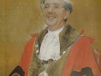Funeral for former Abergavenny mayor and burgess Douglas Edwards