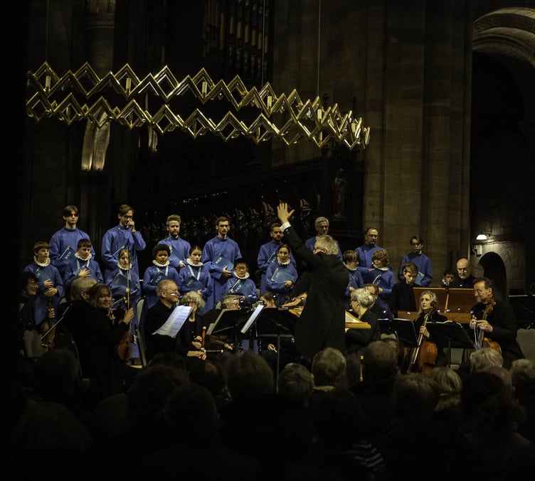 Hereford Cathedral Choir and Marches Baroque perform St John Passion in April 2023 by Caroline Potter