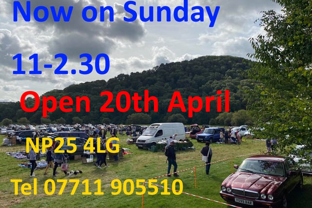 Monmouth car boot sale returns
