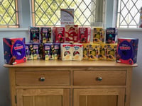 Funeral director gathers Easter eggs for children