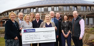 Agricultural society lends support to St Michael's Hospice