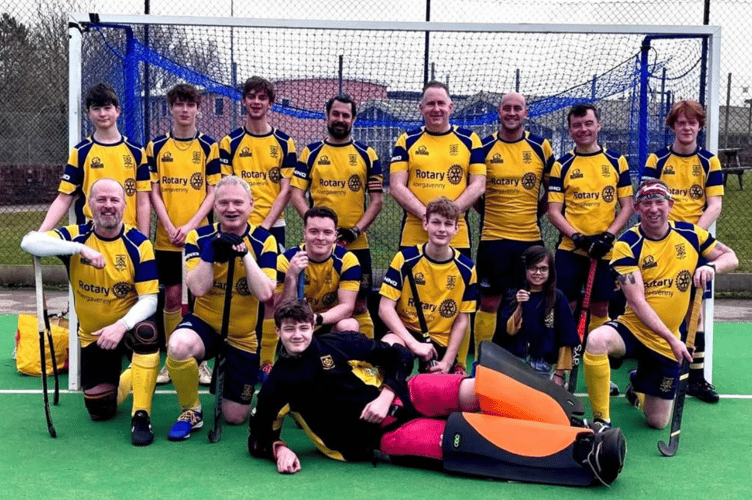 Abergavenny Hockey Club's men finished second in their league