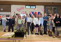 Usk school kids showcase WWII exhibit