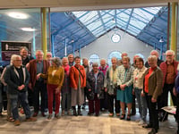 Abergavenny Festival's new decorations unveiled