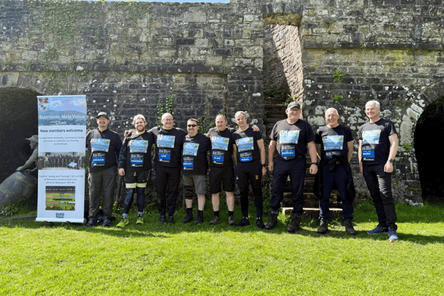 Choir to ditch tuxedos for charity challenge