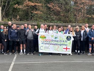 Tesco's £50k charity walk in Gwent