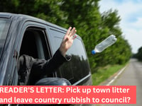 Residents clean up local country lanes
