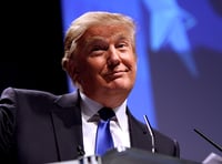 
Abergavenny man claims he saw Donald Trump's face  in the clouds 