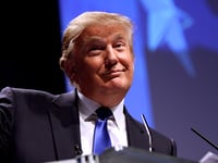 
Abergavenny man claims he saw Donald Trump's face  in the clouds 